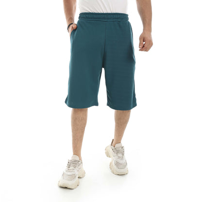 Red Circle Shorts Biscuit Men