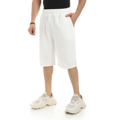 Red Circle Shorts Biscuit Men