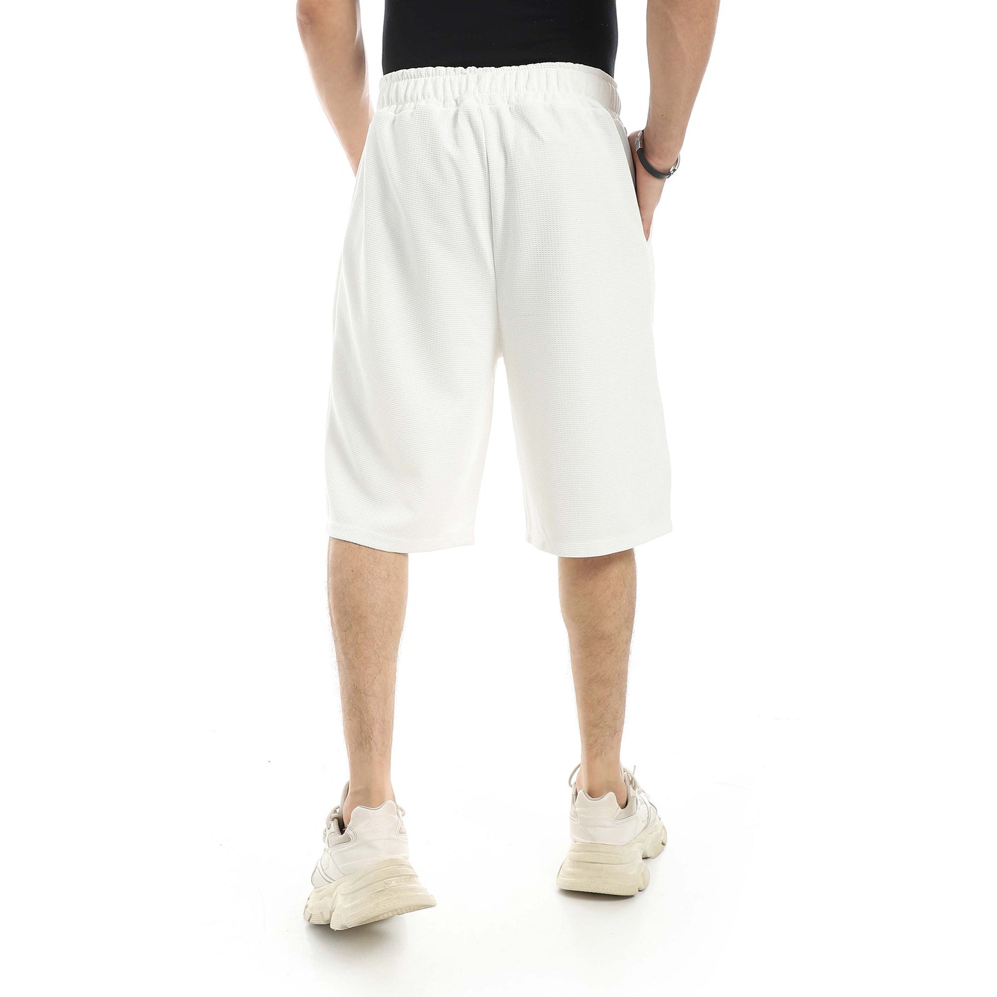 Red Circle Shorts Biscuit Men