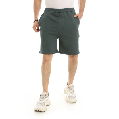 Red Circle Shorts Summer Milton Men