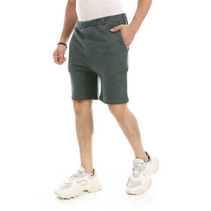 Red Circle Shorts Summer Milton Men