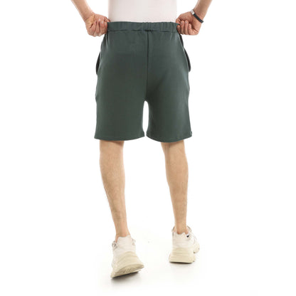Red Circle Shorts Summer Milton Men