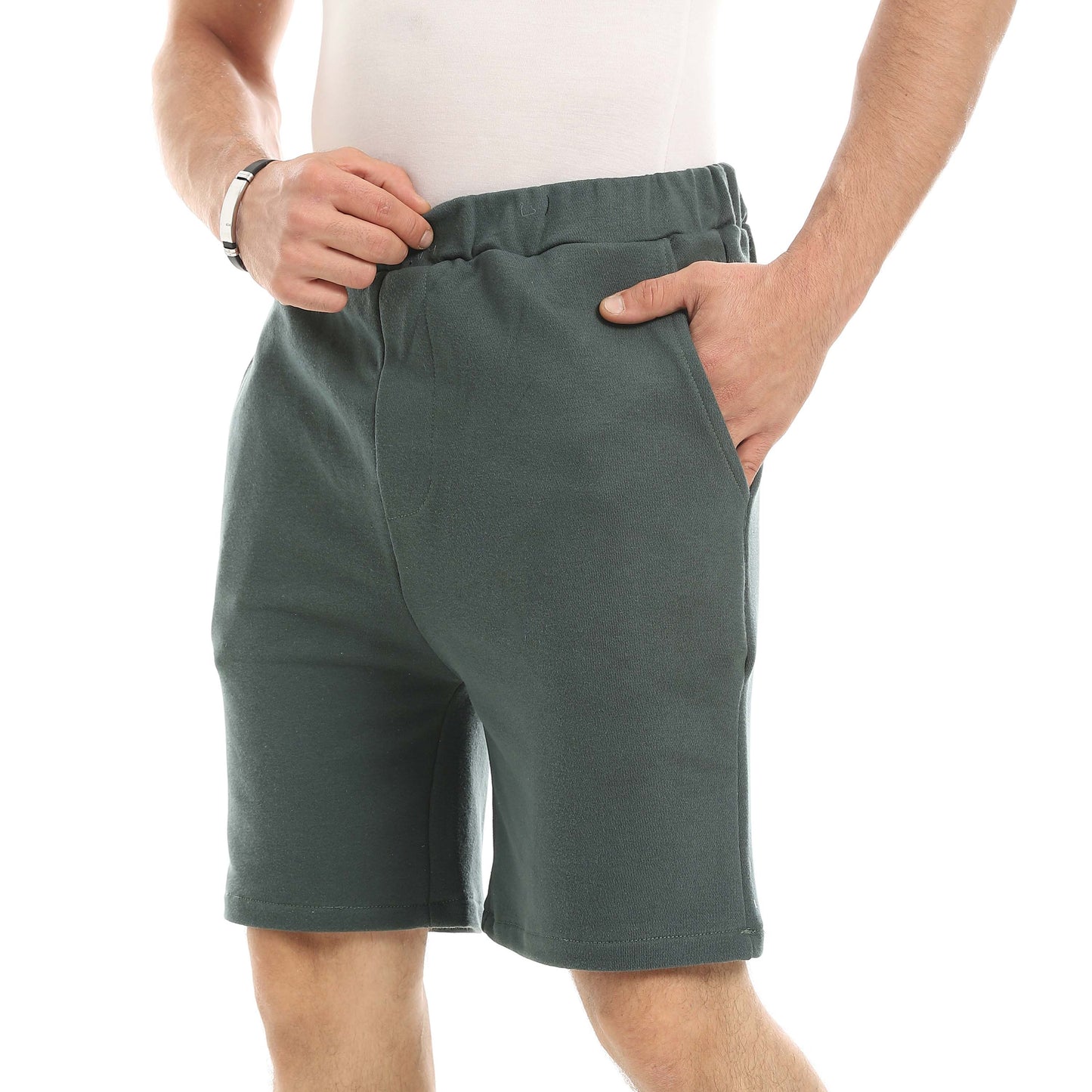 Red Circle Shorts Summer Milton Men