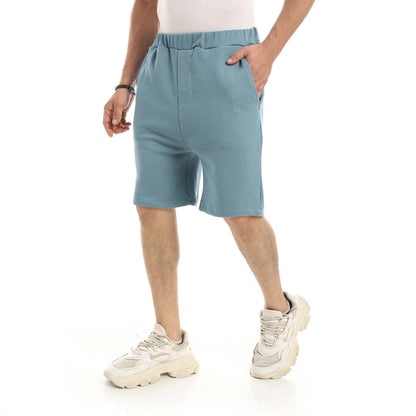 Red Circle Shorts Summer Milton Men