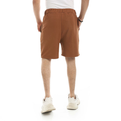 Red Circle Leaked shorts Men