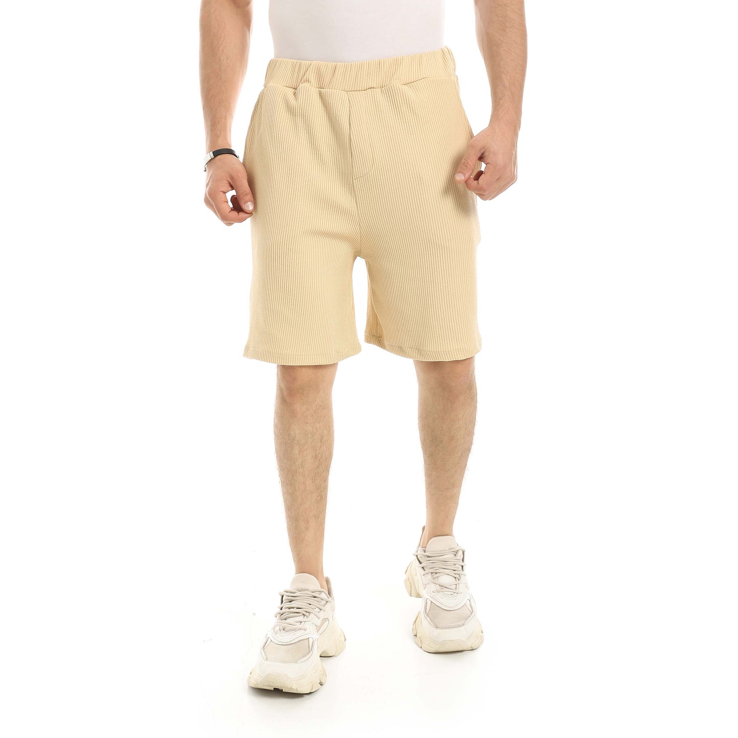 Red Circle Bromno Shorts Men