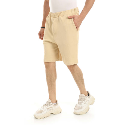 Red Circle Bromno Shorts Men
