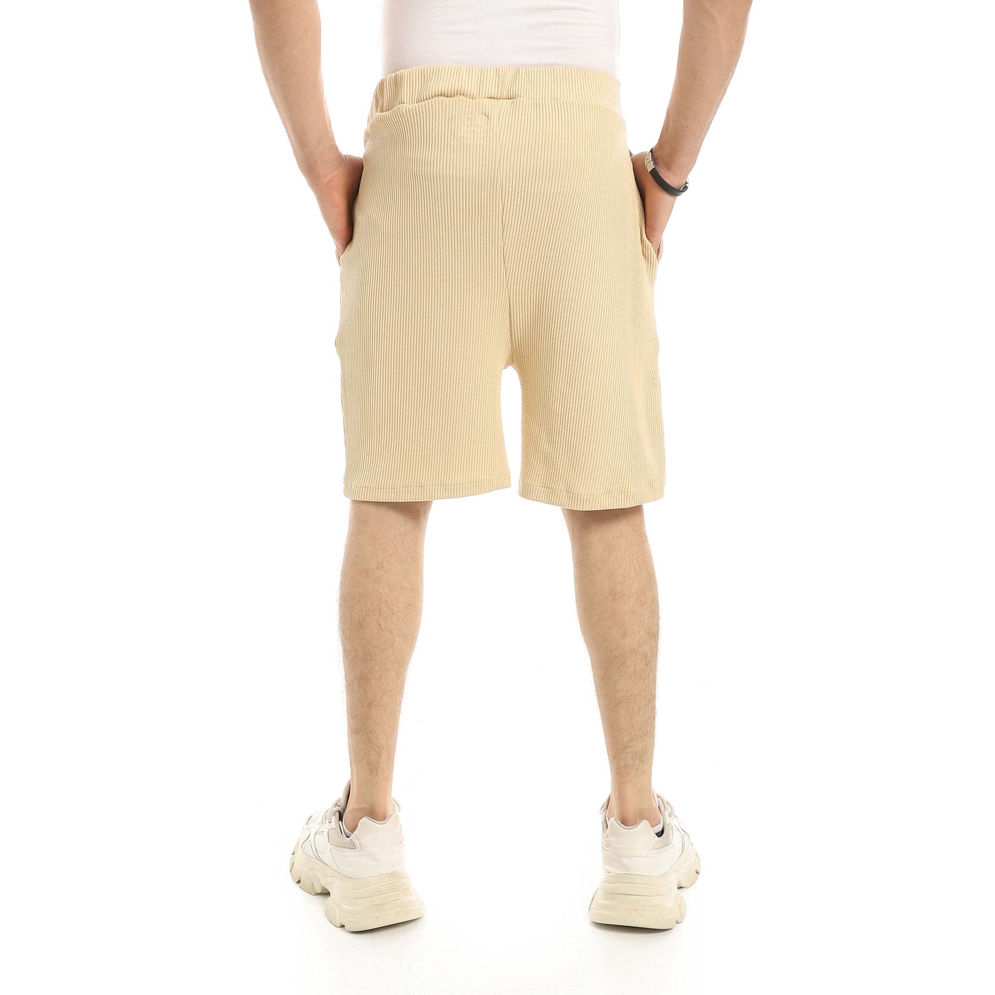 Red Circle Bromno Shorts Men