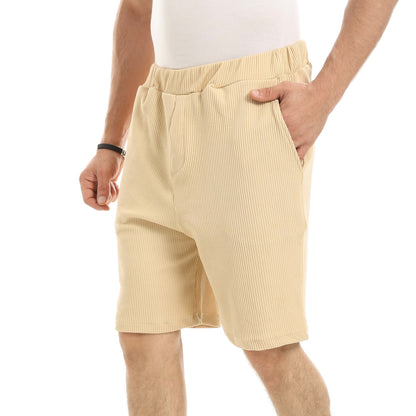 Red Circle Bromno Shorts Men