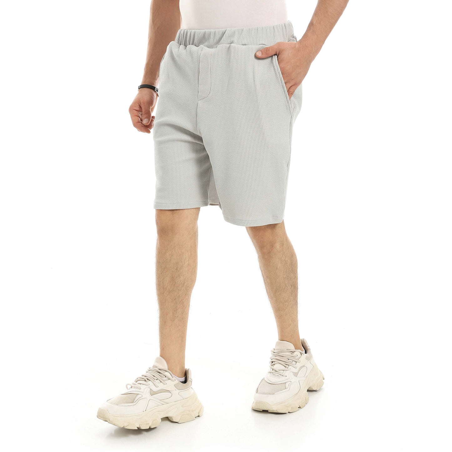 Red Circle Bromno Shorts Men