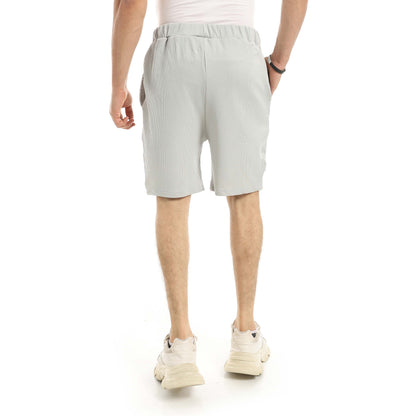 Red Circle Bromno Shorts Men