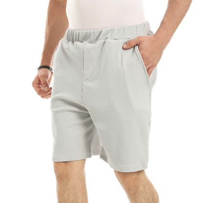 Red Circle Bromno Shorts Men