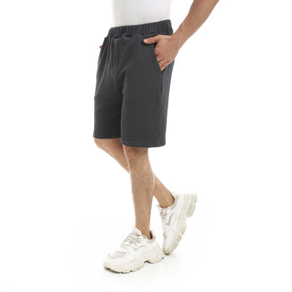 Red Circle Bromno Shorts Men