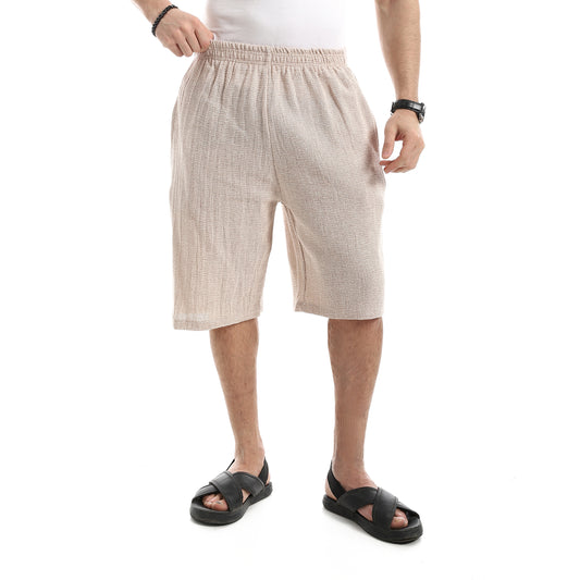 شورت خفيف بخصر مطاطي