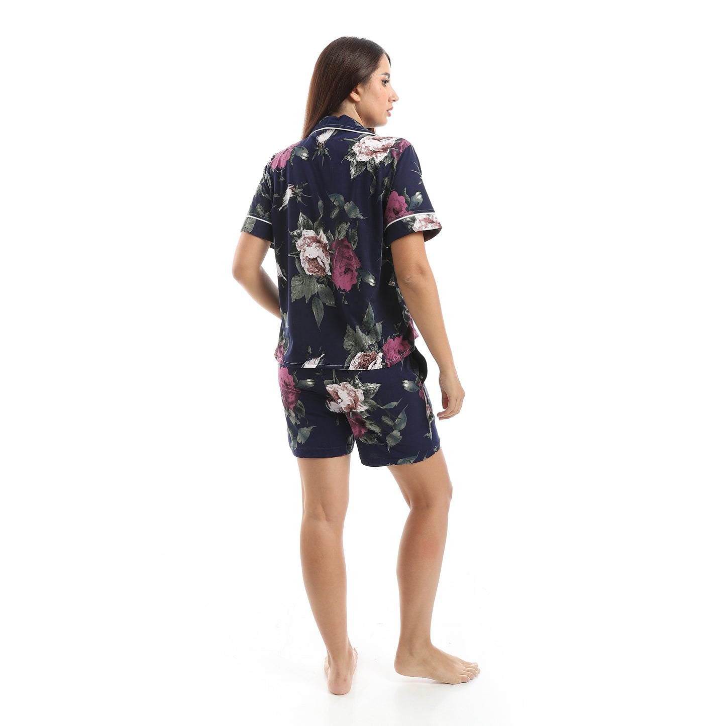 classic pajama with T-shirt and shorts