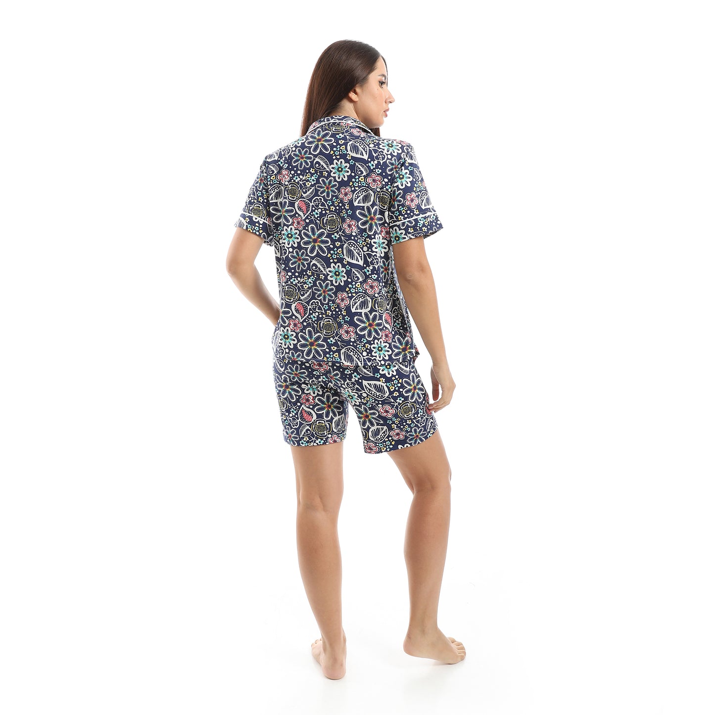 classic pajama with T-shirt and shorts