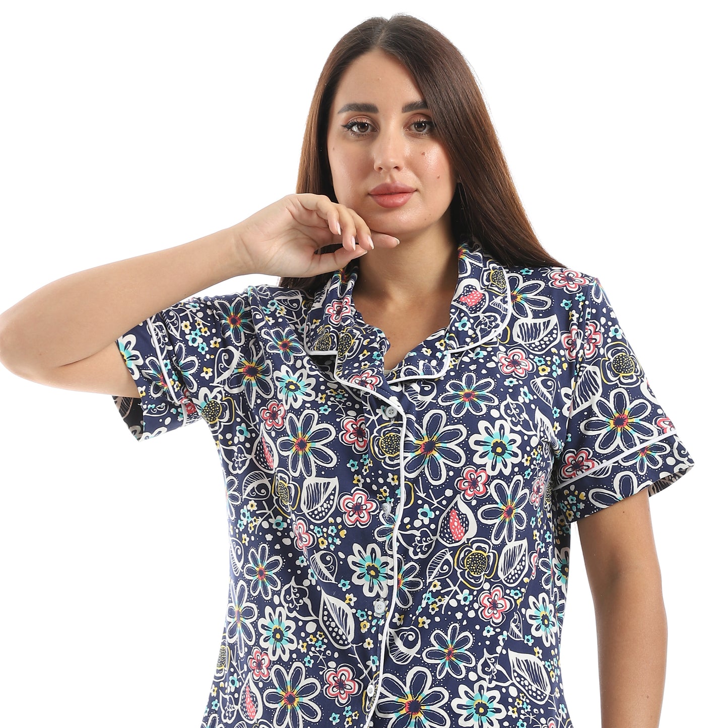 classic pajama with T-shirt and shorts