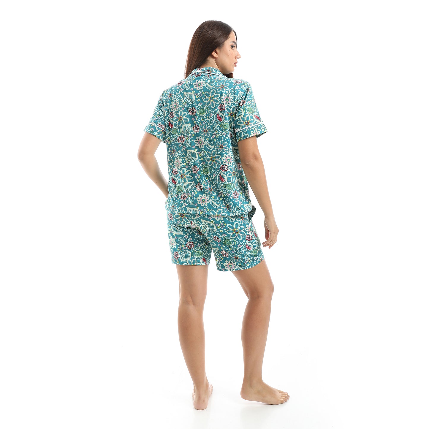 classic pajama with T-shirt and shorts