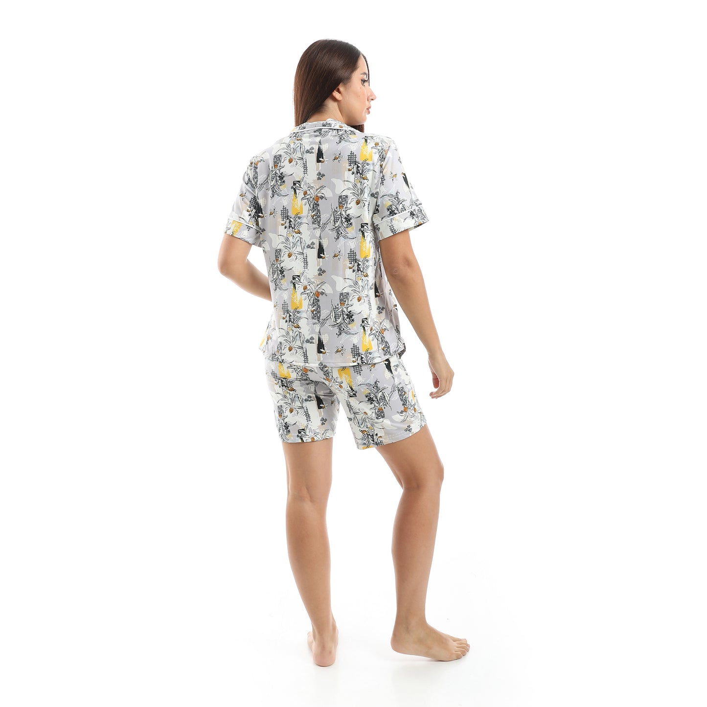 classic pajama with T-shirt and shorts