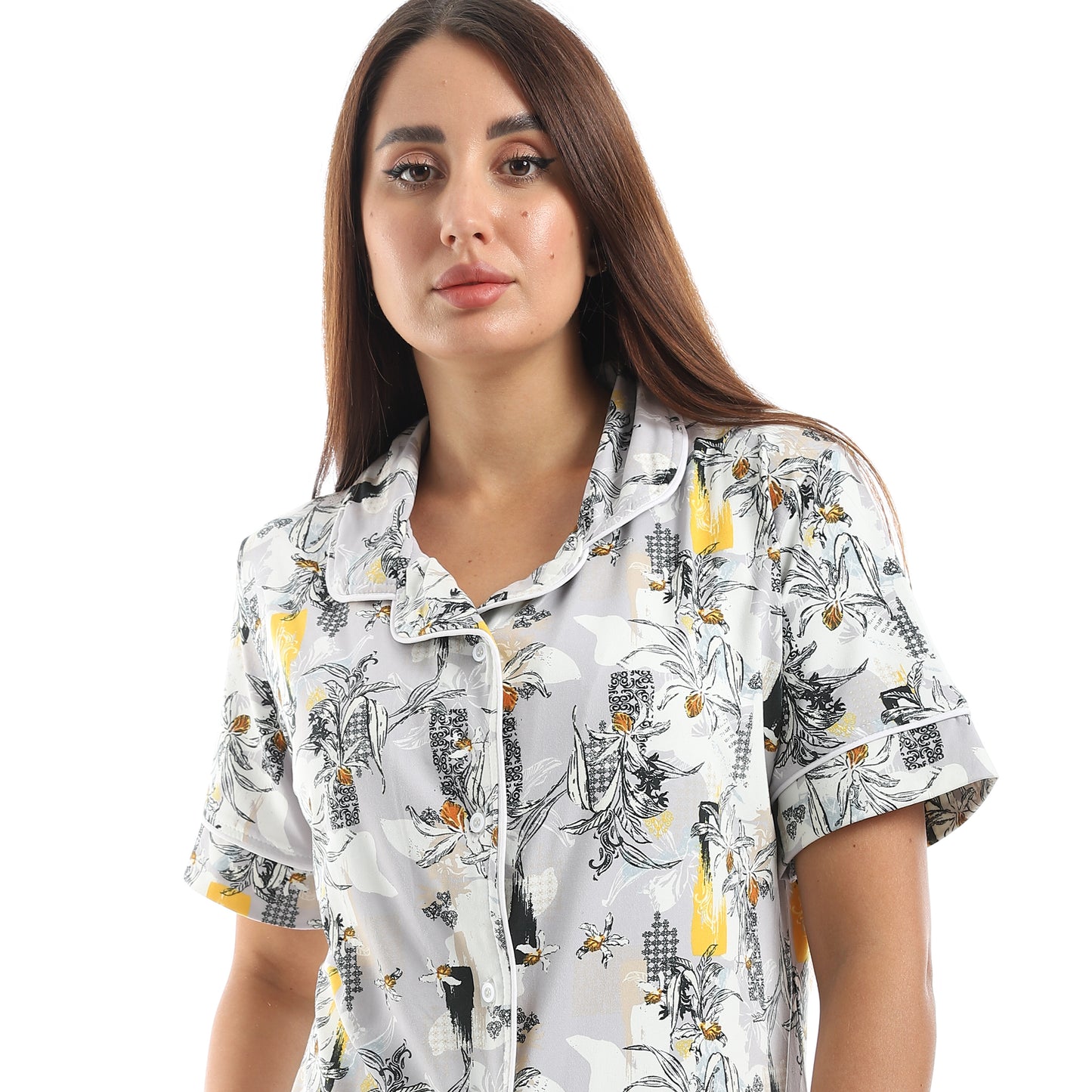 classic pajama with T-shirt and shorts