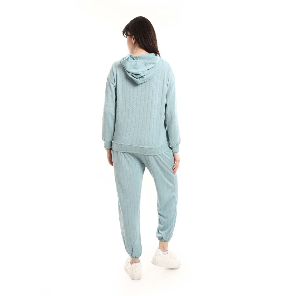 Casual Hoodie and Jogger Sweatpants Set
