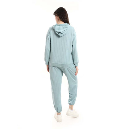 Casual Hoodie and Jogger Sweatpants Set