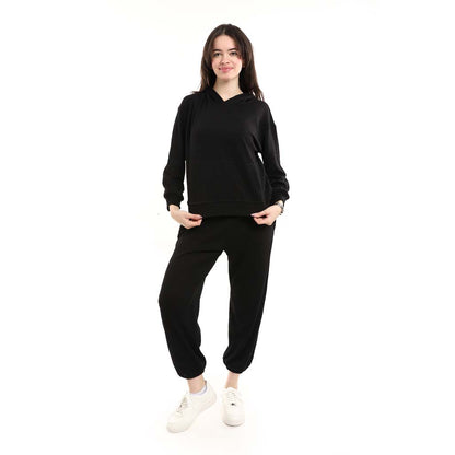 Casual Hoodie and Jogger Sweatpants Set