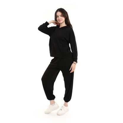 Casual Hoodie and Jogger Sweatpants Set