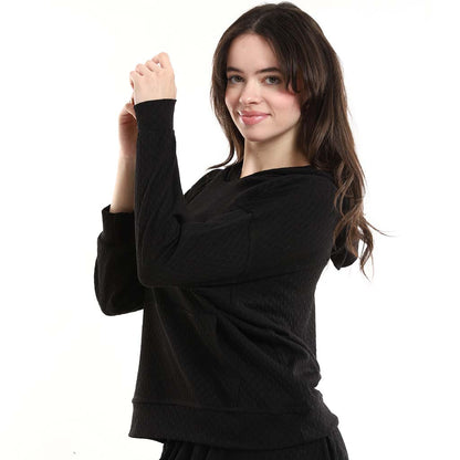 Casual Hoodie and Jogger Sweatpants Set