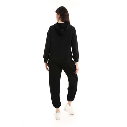 Casual Hoodie and Jogger Sweatpants Set
