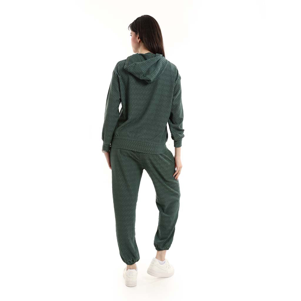 Casual Hoodie and Jogger Sweatpants Set