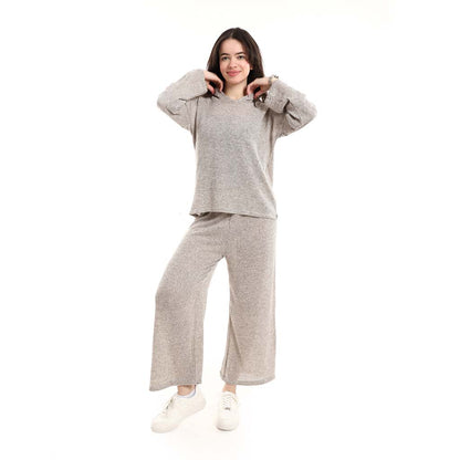 Casual Hoodie and Jogger Sweatpants Set