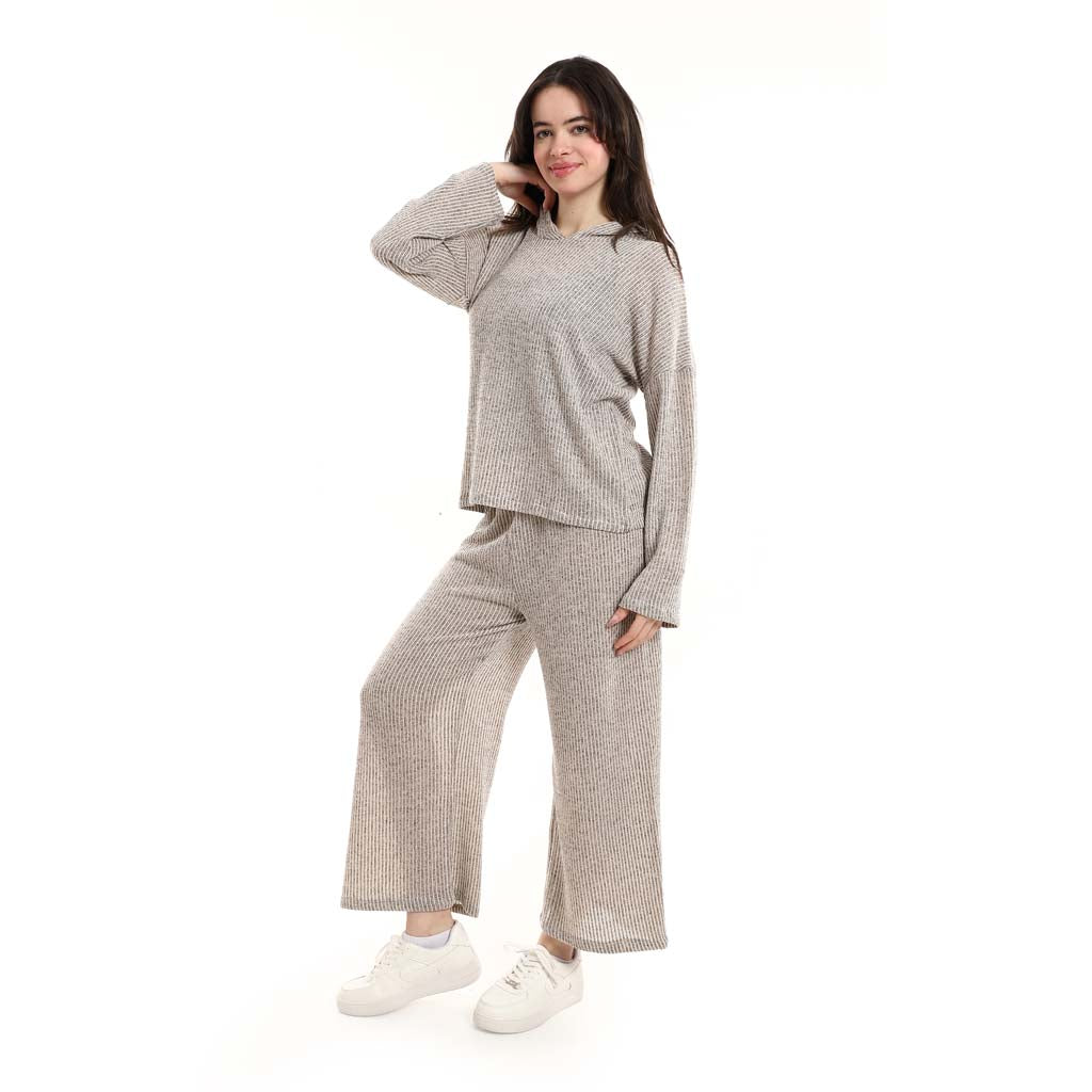 Casual Hoodie and Jogger Sweatpants Set