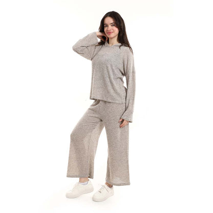 Casual Hoodie and Jogger Sweatpants Set