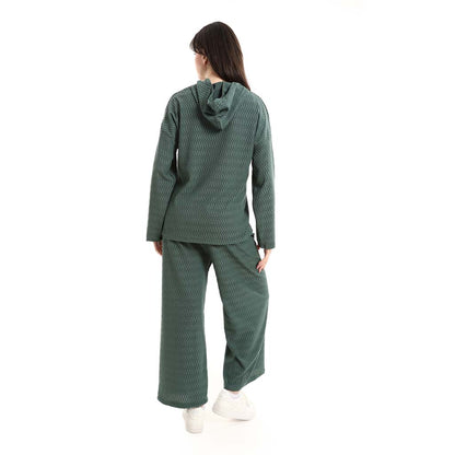 Casual Hoodie and Jogger Sweatpants Set