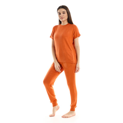 kady Plain Comfy Slip On Pajama Set women