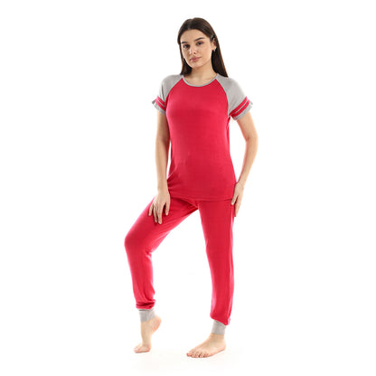 kady Short Sleeves Cotton Pajama Set women