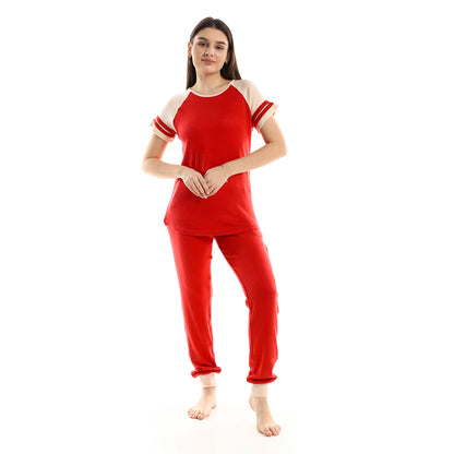 kady Short Sleeves Cotton Pajama Set women