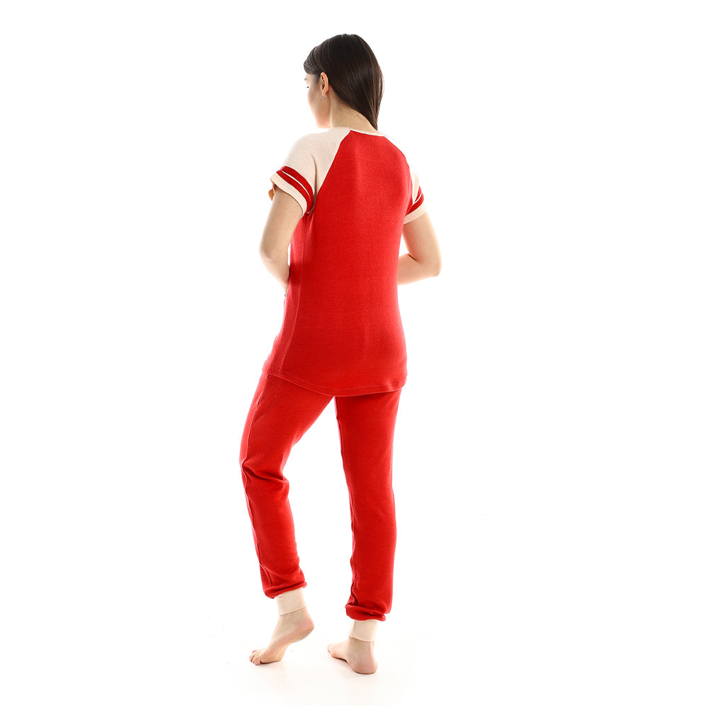 kady Short Sleeves Cotton Pajama Set women
