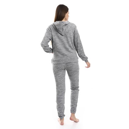kady Kangaroo Pockets Hooded Pajama Set women