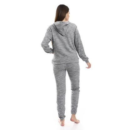 kady Kangaroo Pockets Hooded Pajama Set women
