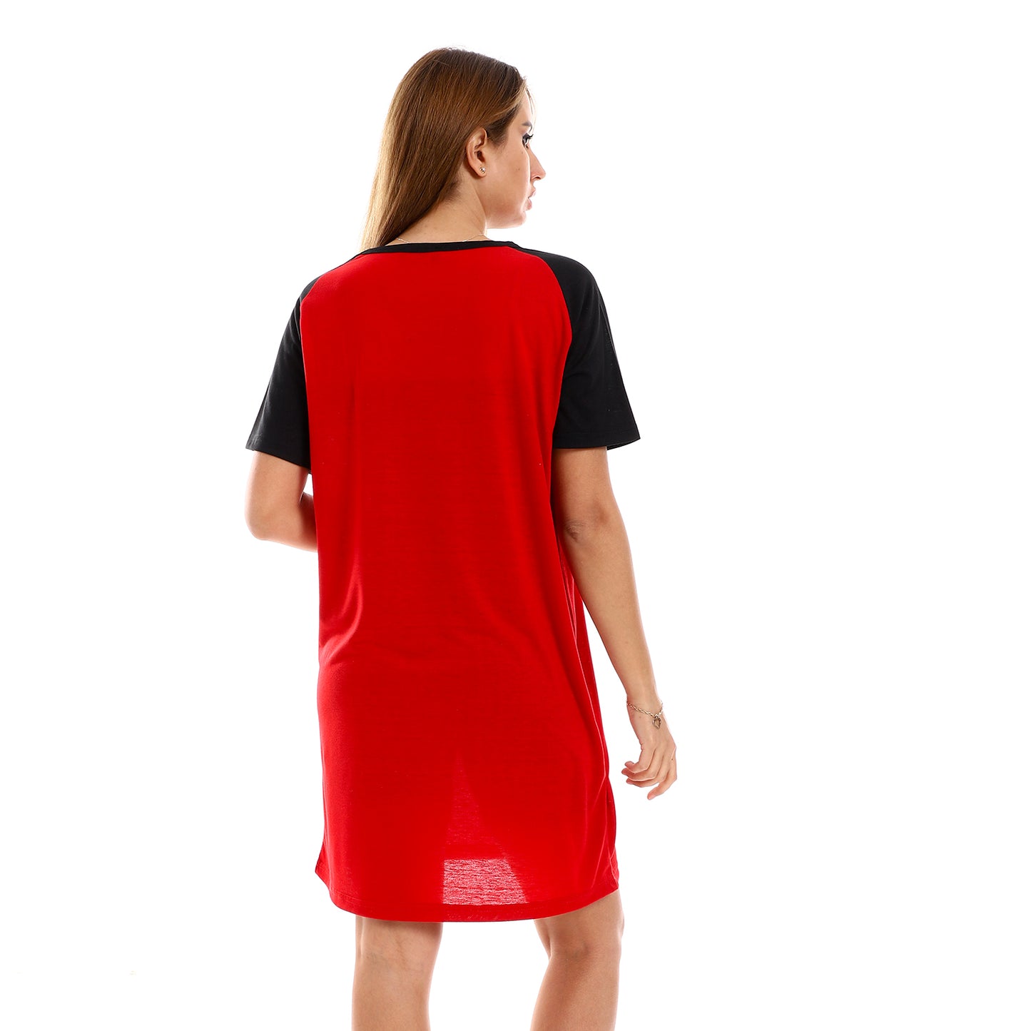 Kady Women Raglan Sleeves Printed Sleepshirt