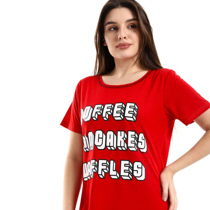 kady Slip On Printed Cotton Women Sleepshirt