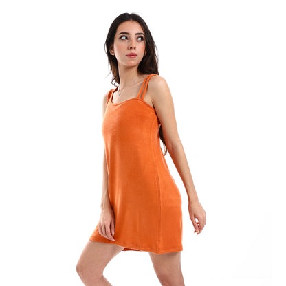 Kady Womens Solid 2 Types Of Sleeves Short Sleepshirt