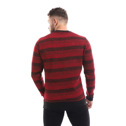 offcliff Men stripped V-neck pull over