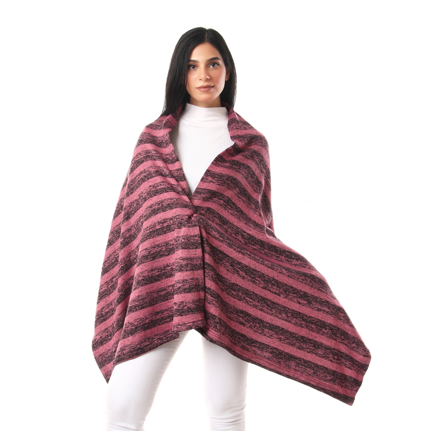 kady Striped Soft Cozy Scarf