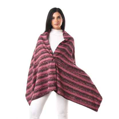 kady Striped Soft Cozy Scarf