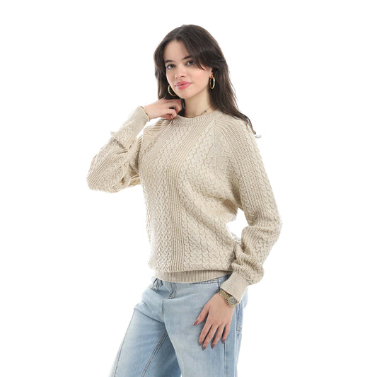 Wool pullover