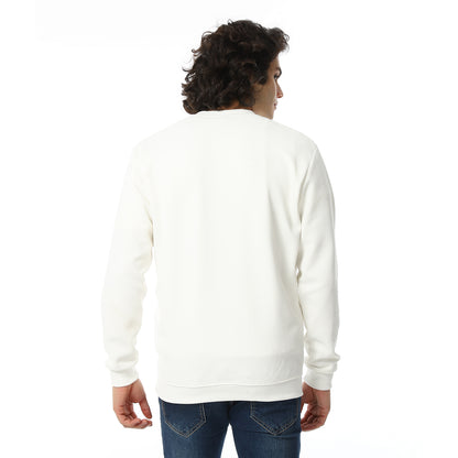 V-Neck Fog Knitted Pullover