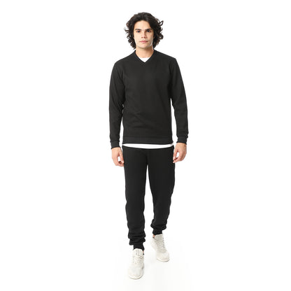 Casual Knitted Comfy Tracksuit Set